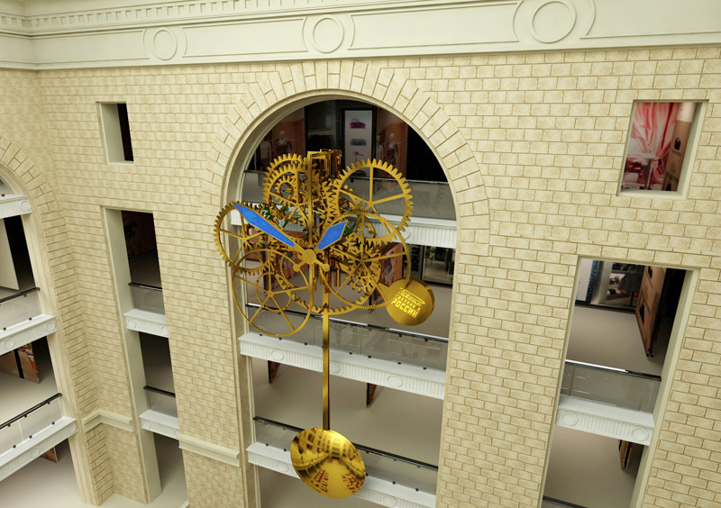 "Raketa" produces the largest clockwork in the world!