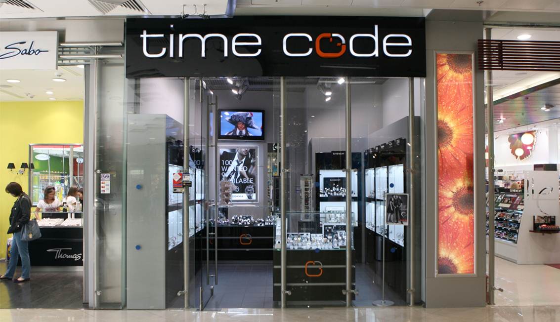 Сеть салонов модных часов TIME CODE, Москва
