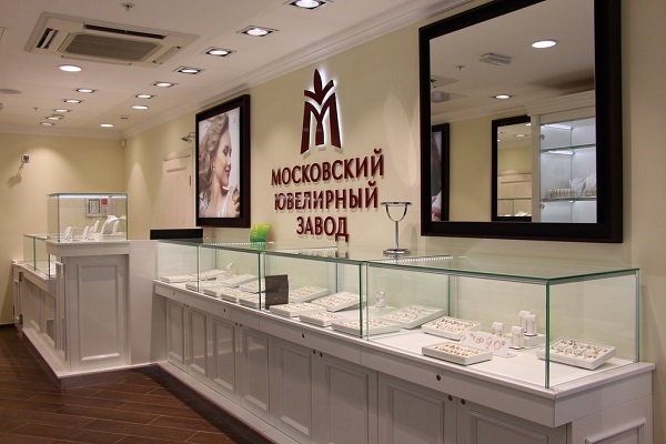 Московский ювелирный завод увеличил количество продаж на треть