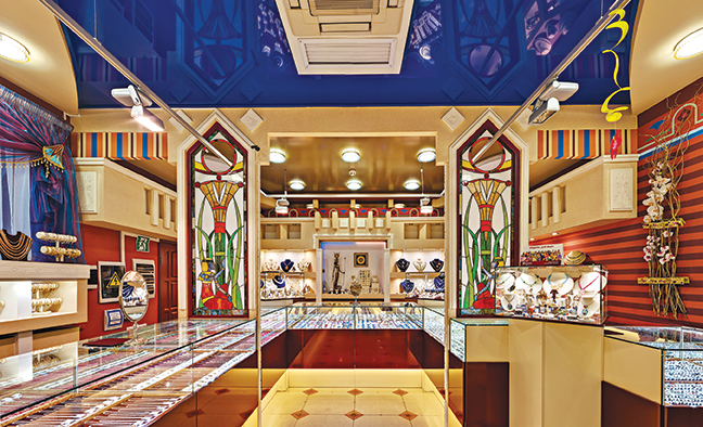 Лучшее оформление торгового зала. Магазин площадью торгового зала до 200 м2. Ювелирный магазин «Сердолик», Воронеж