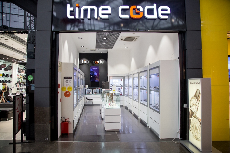 Лучшая сеть часовых магазинов Сеть салонов модных часов  «ТАЙМ КОД», Москва