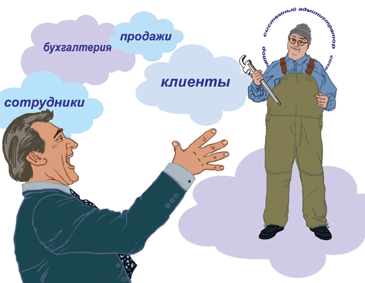 Офис в облаках
