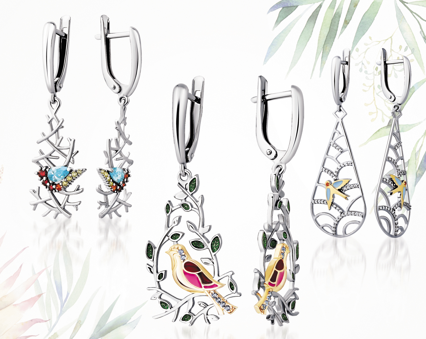 Ювелирное искусство «Алмаз-Холдинг»: коллекция BIRDSONG