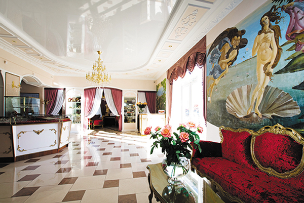 ЛУЧШЕЕ ДИЗАЙНЕРСКОЕ ОФОРМЛЕНИЕ ЮВЕЛИРНОГО САЛОНА. Ювелирный салон «Венера», Славянск-на-Кубани